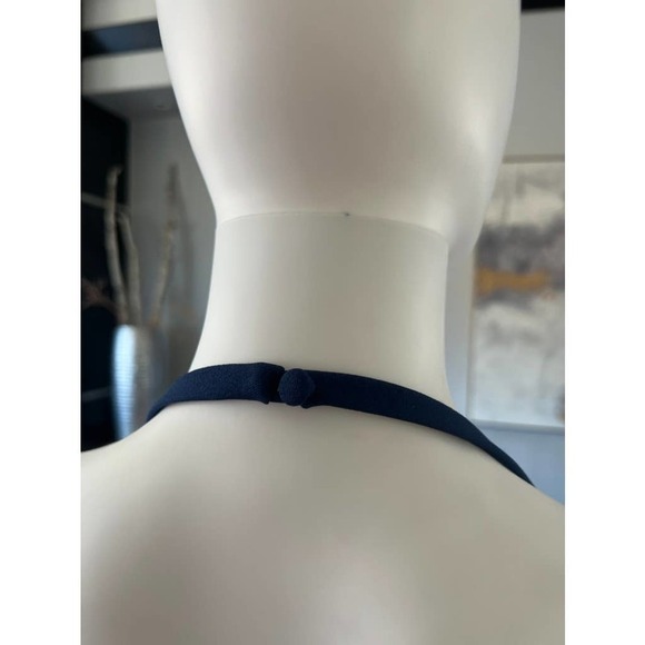 Nookie Athena Off Shoulder Midi Dress in Blue - Picture 8 of 12